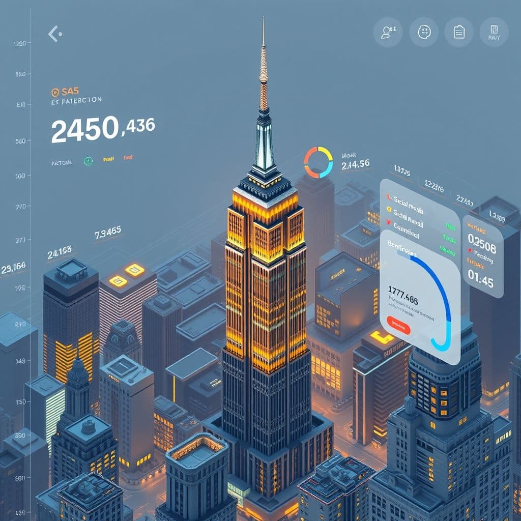 Conceptual dashboard of a verification SaaS platform showing clear requirements and status.