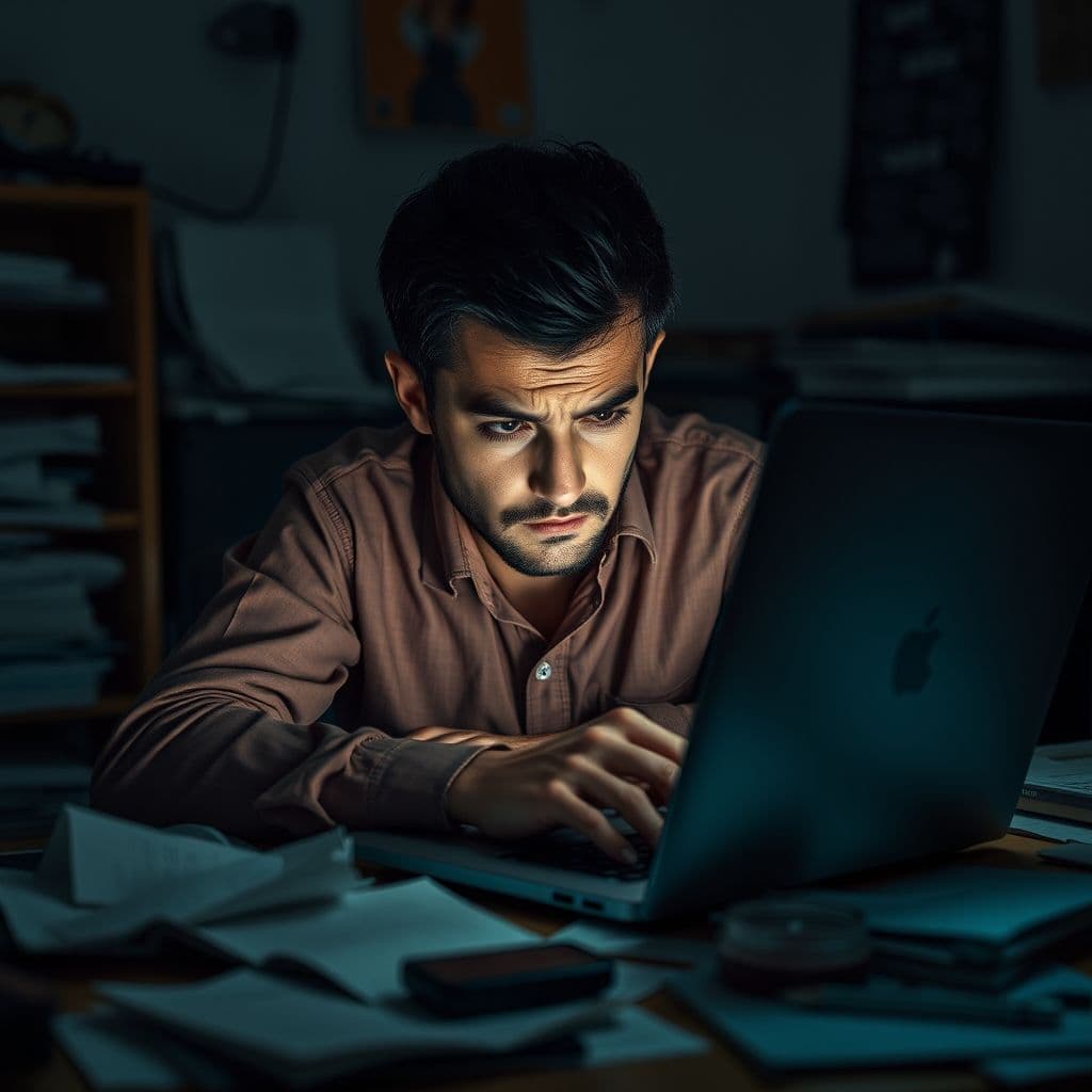 A frustrated user trying to get personalized advice from a generic AI tool.