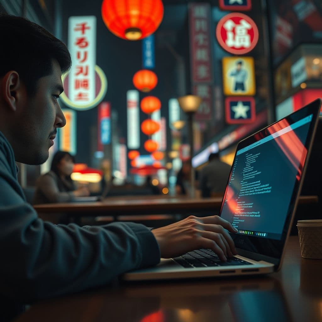 A frustrated learner closing a coding tutorial.