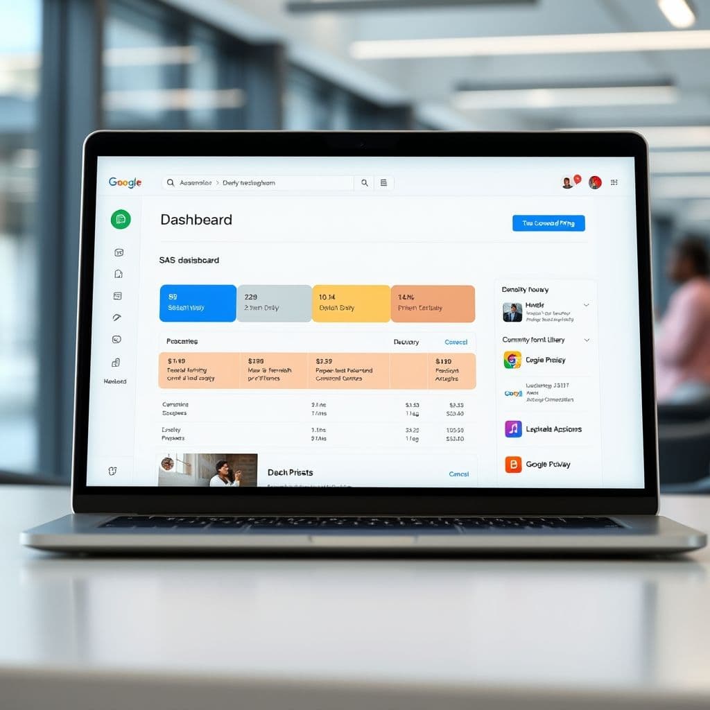 Conceptual SaaS dashboard for AI image generation.