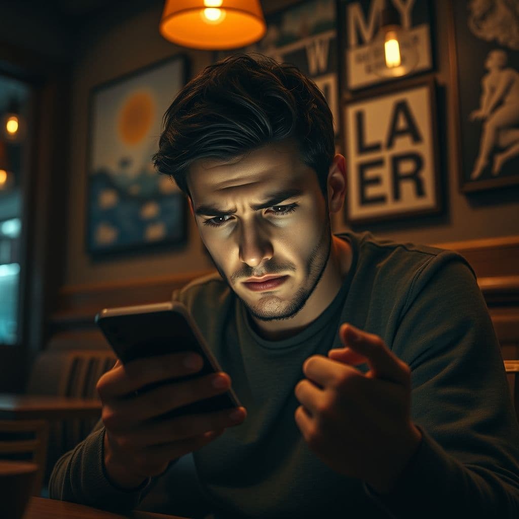 Frustrated user struggling with multiple side hustle apps on their phone.