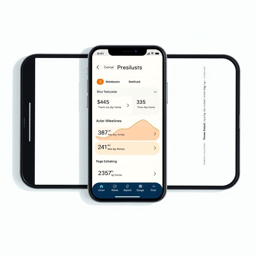 Conceptual interface of the side hustle blueprint platform