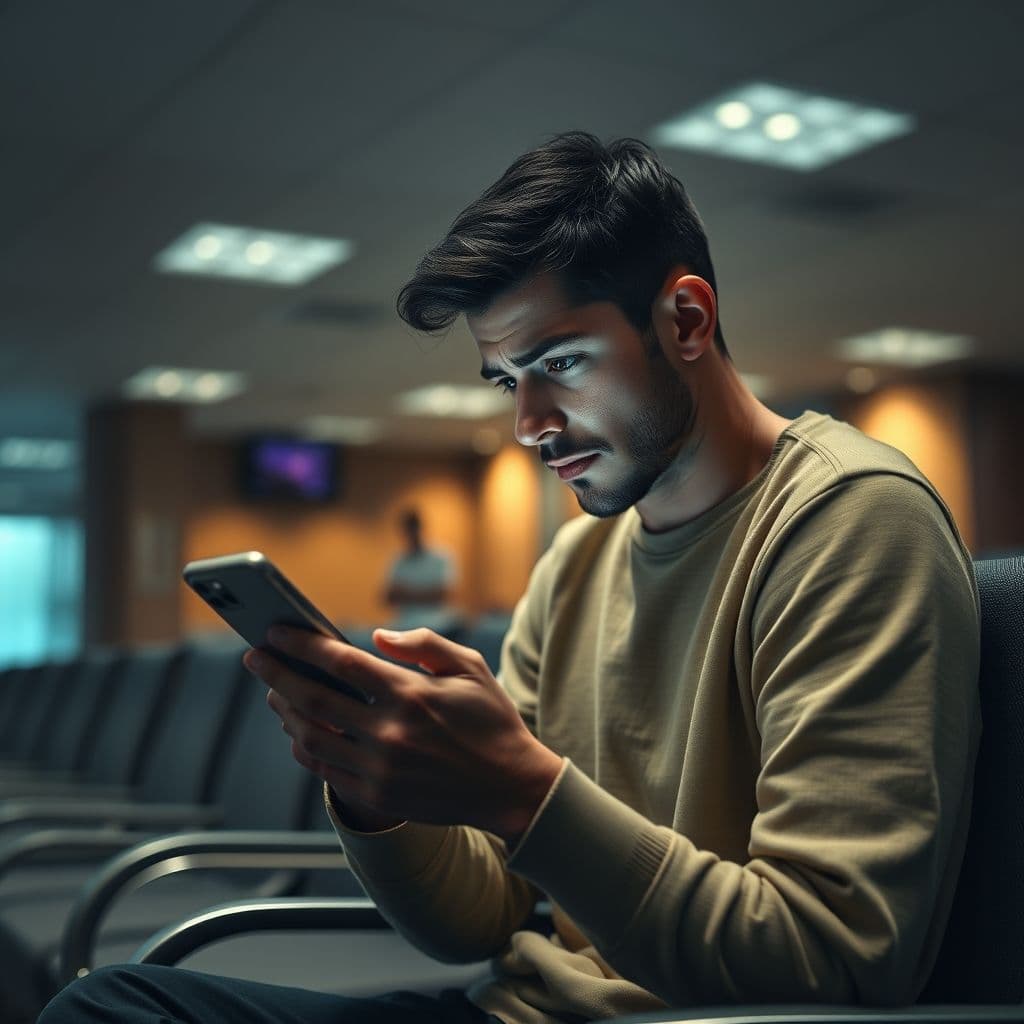 A user uploading sensitive data to ChatGPT with a skeptical expression.