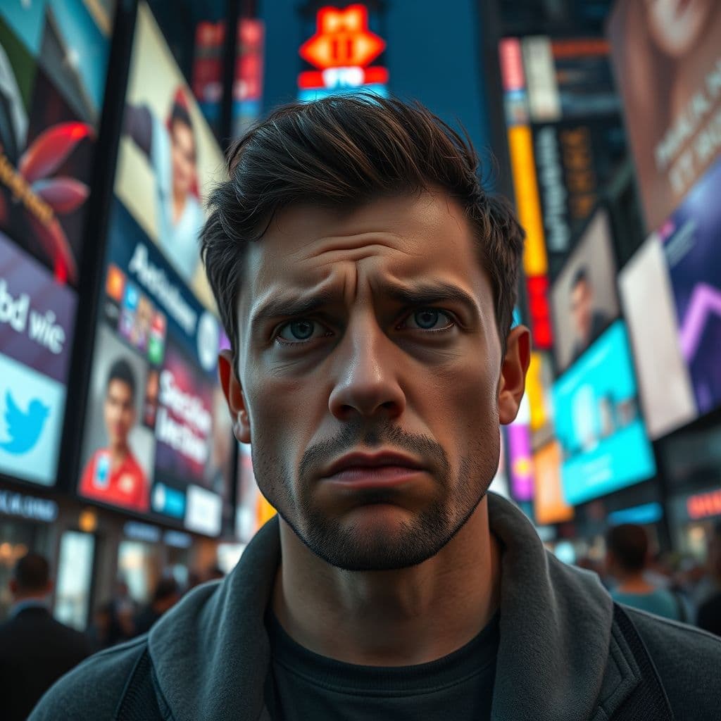 Frustrated user struggling with social media automation tools.