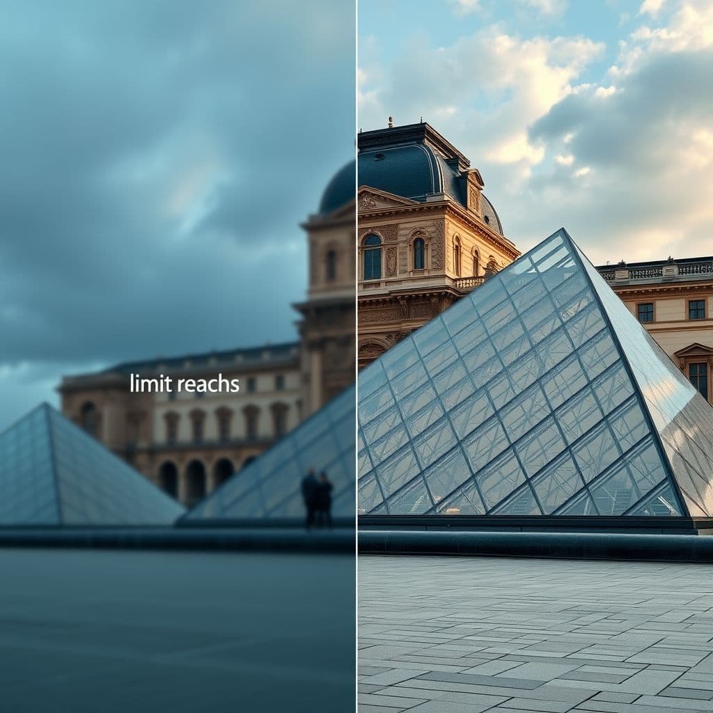 Comparison of limited vs unlimited AI image generation