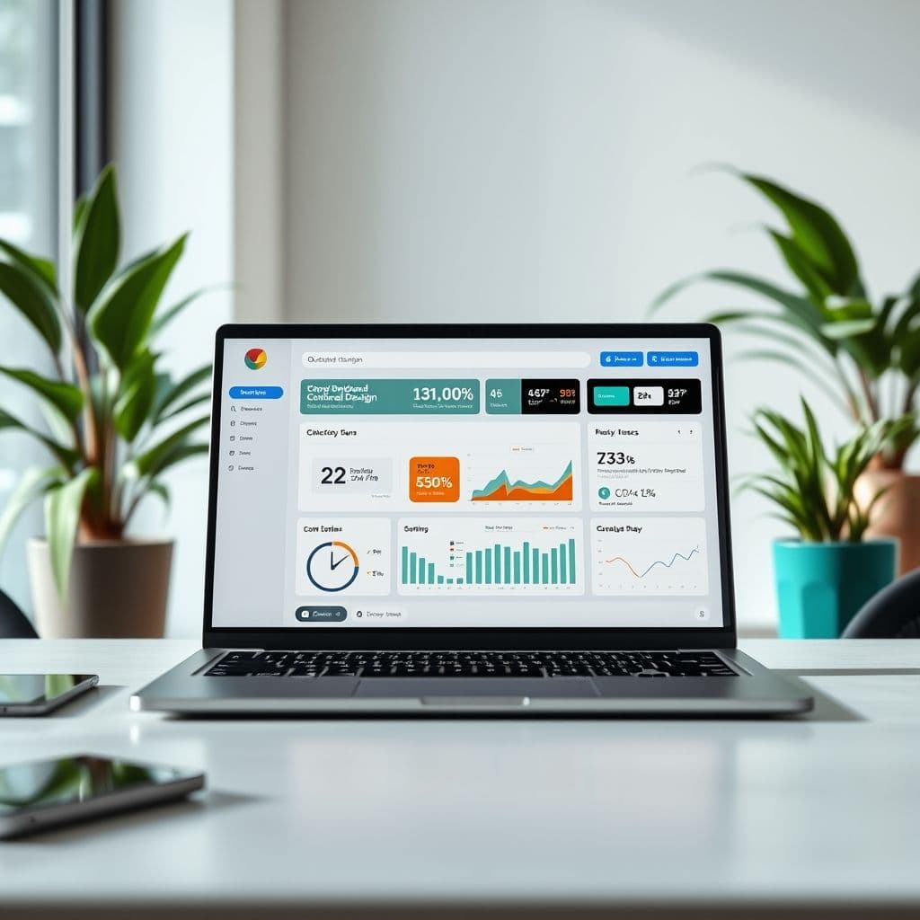 Conceptual interface of a SaaS tool converting Canva designs to Amazon KDP-ready files.