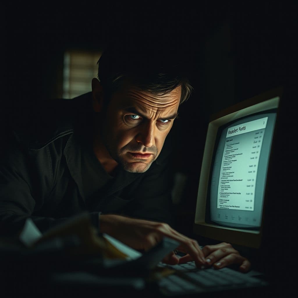 Frustrated federal employee overwhelmed by redundant email reporting tasks.