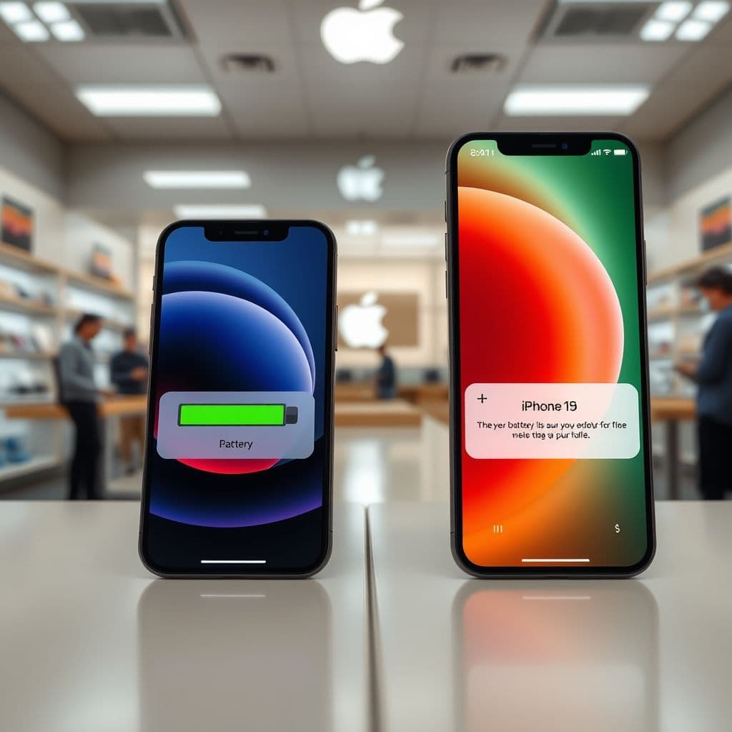 Comparison of working and non-working battery reminder notifications
