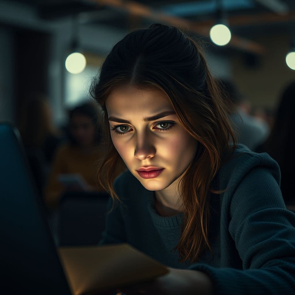 A frustrated freelancer staring at a laptop screen with multiple job applications open.