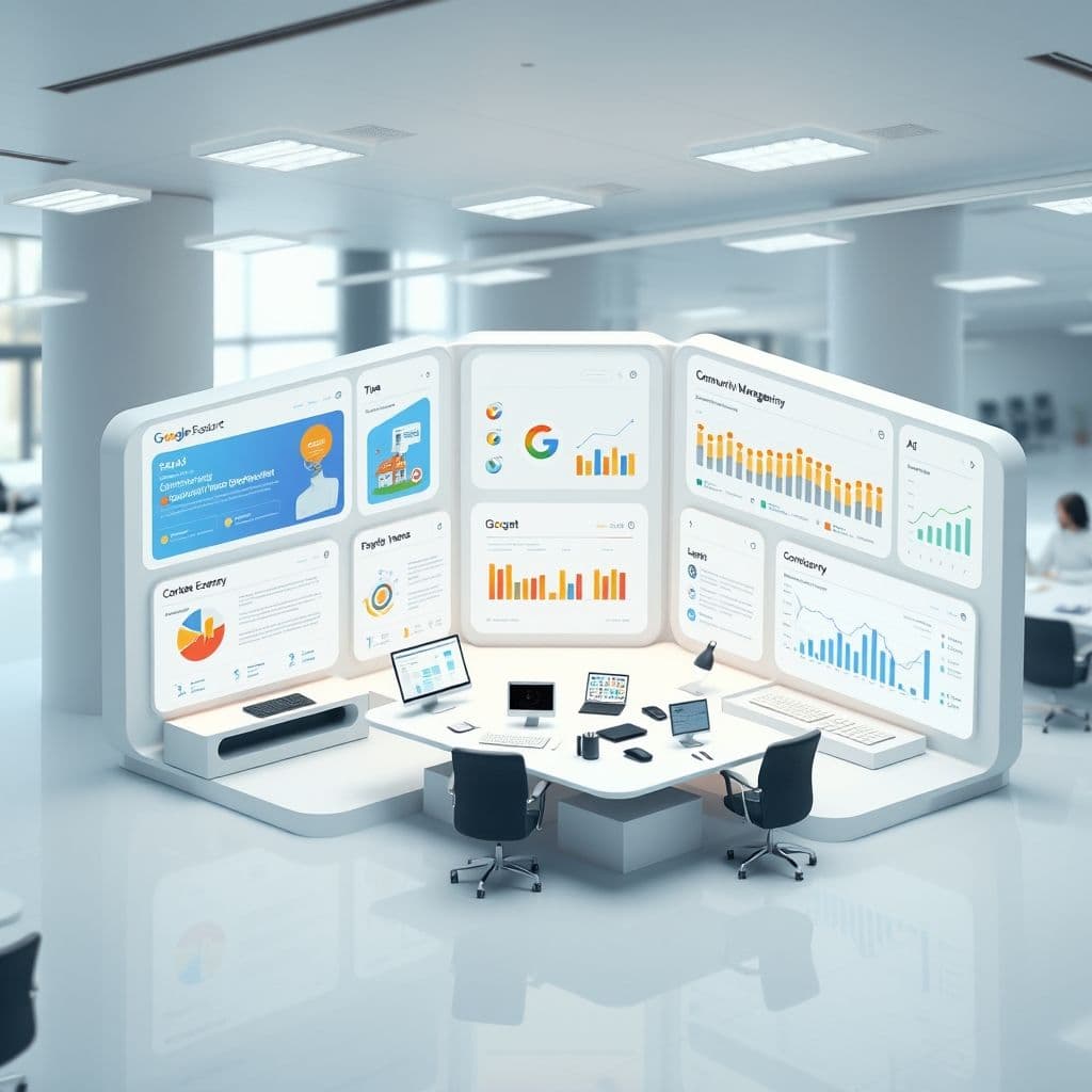 Conceptual interface of unified AI content creation platform