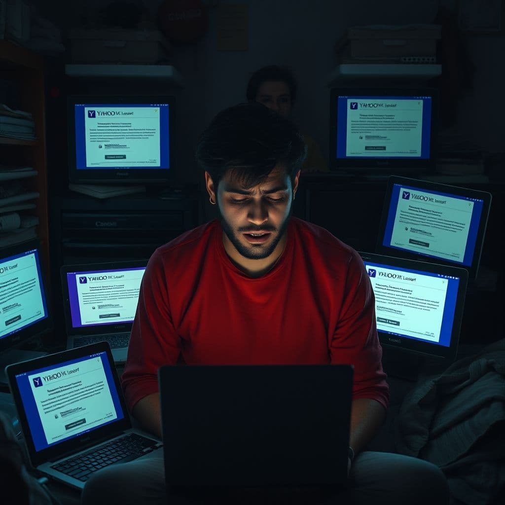 Visual representation of account recovery frustration and multiple failed login attempts