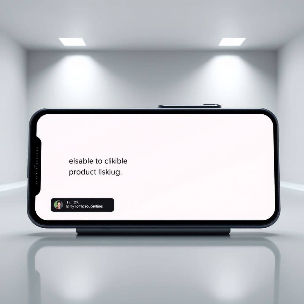 Side-by-side comparison of TikTok videos with and without visible product links.