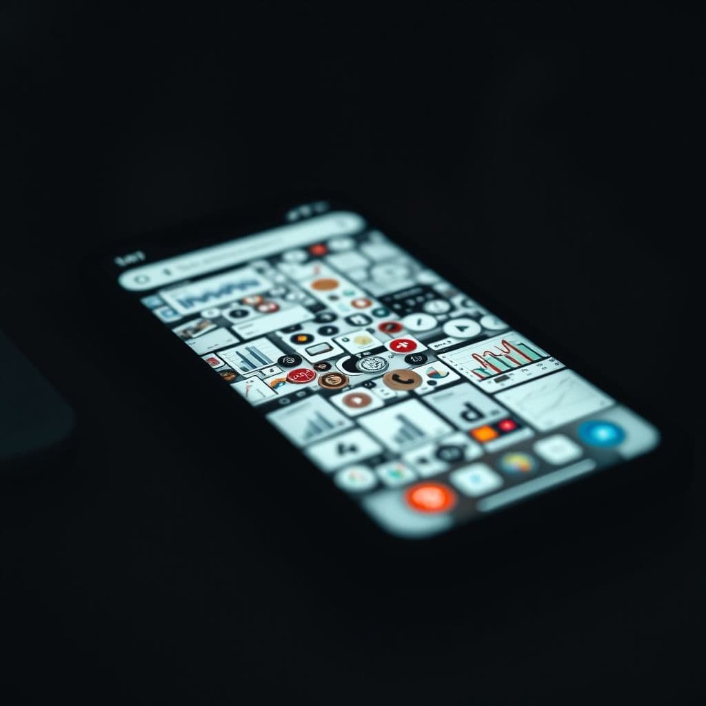 A cluttered and confusing budgeting app interface.