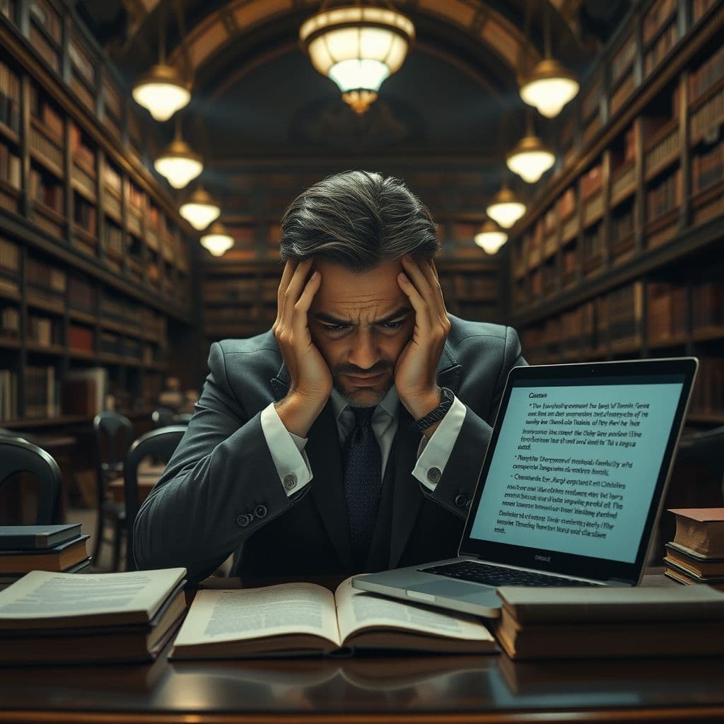 Lawyer frustrated by incorrect AI-generated legal citations.