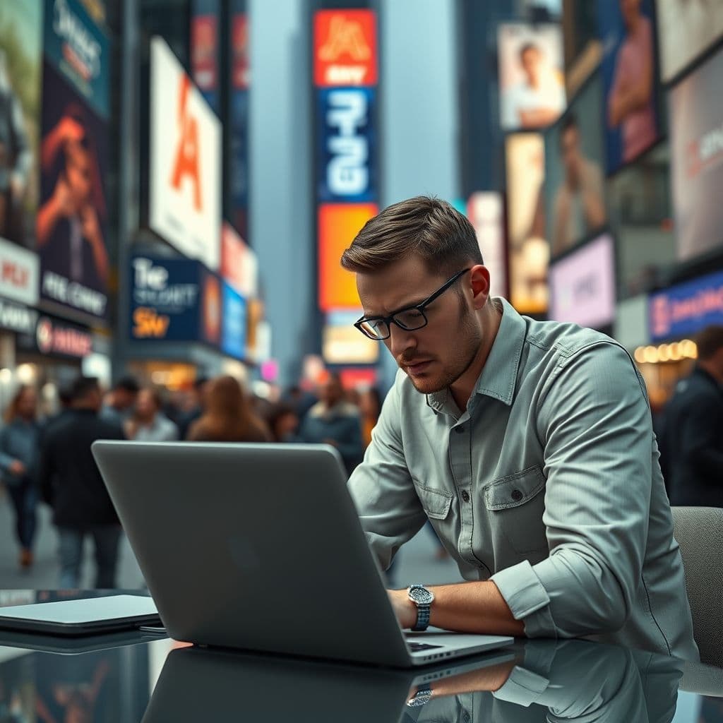 A marketer struggling to connect with an audience through a faceless brand.