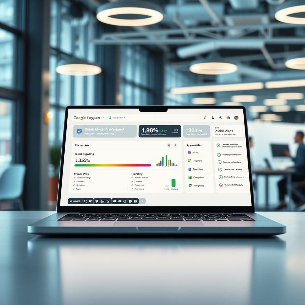 Conceptual interface of an ungating assistant dashboard showing approval progress.