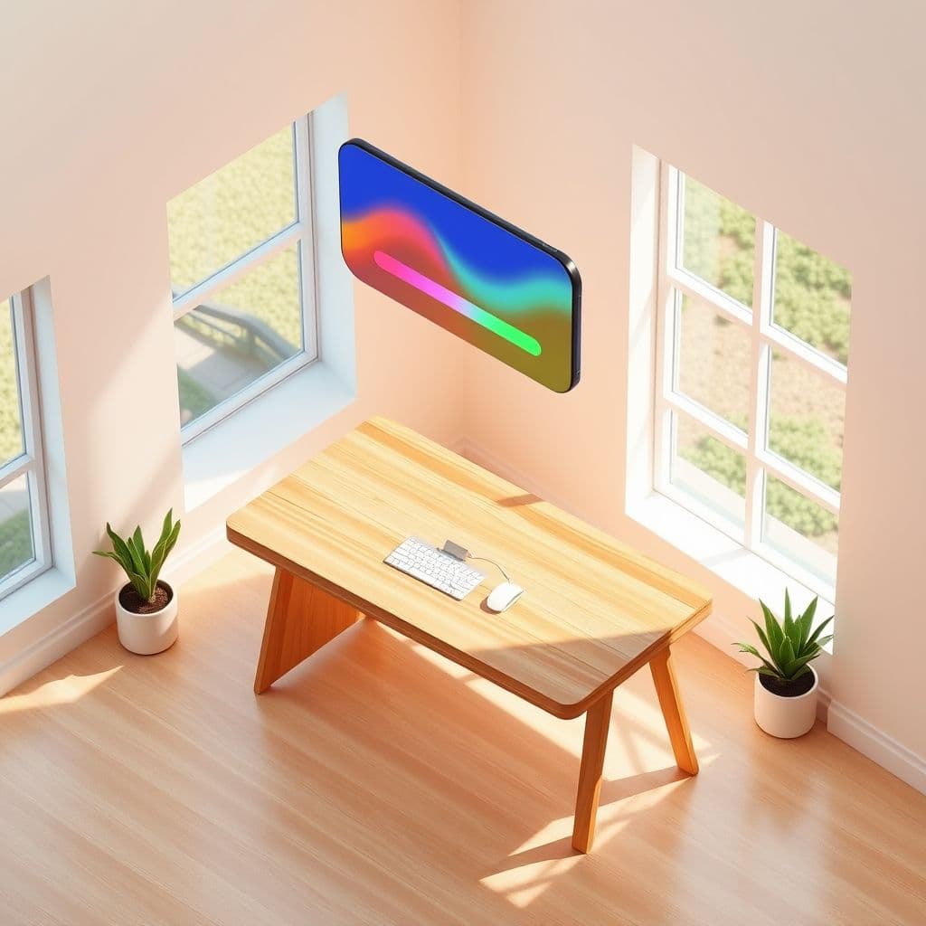 Conceptual interface of an investment education platform showing simple, clear steps.