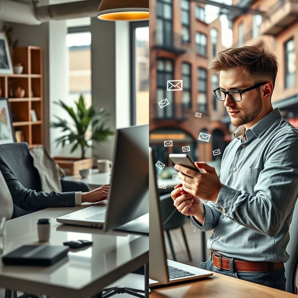 Side-by-side comparison of perceived vs actual work time