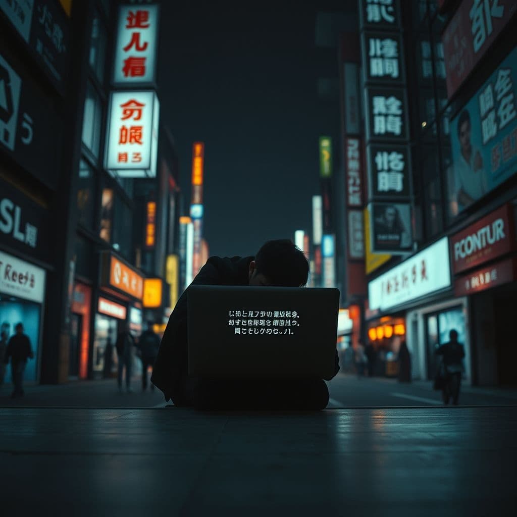 A visual representation of AI misuse and its consequences.