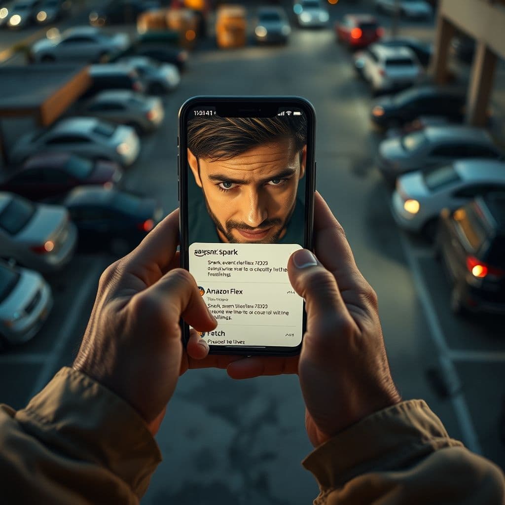 Delivery driver frustrated with multiple app waitlist screens