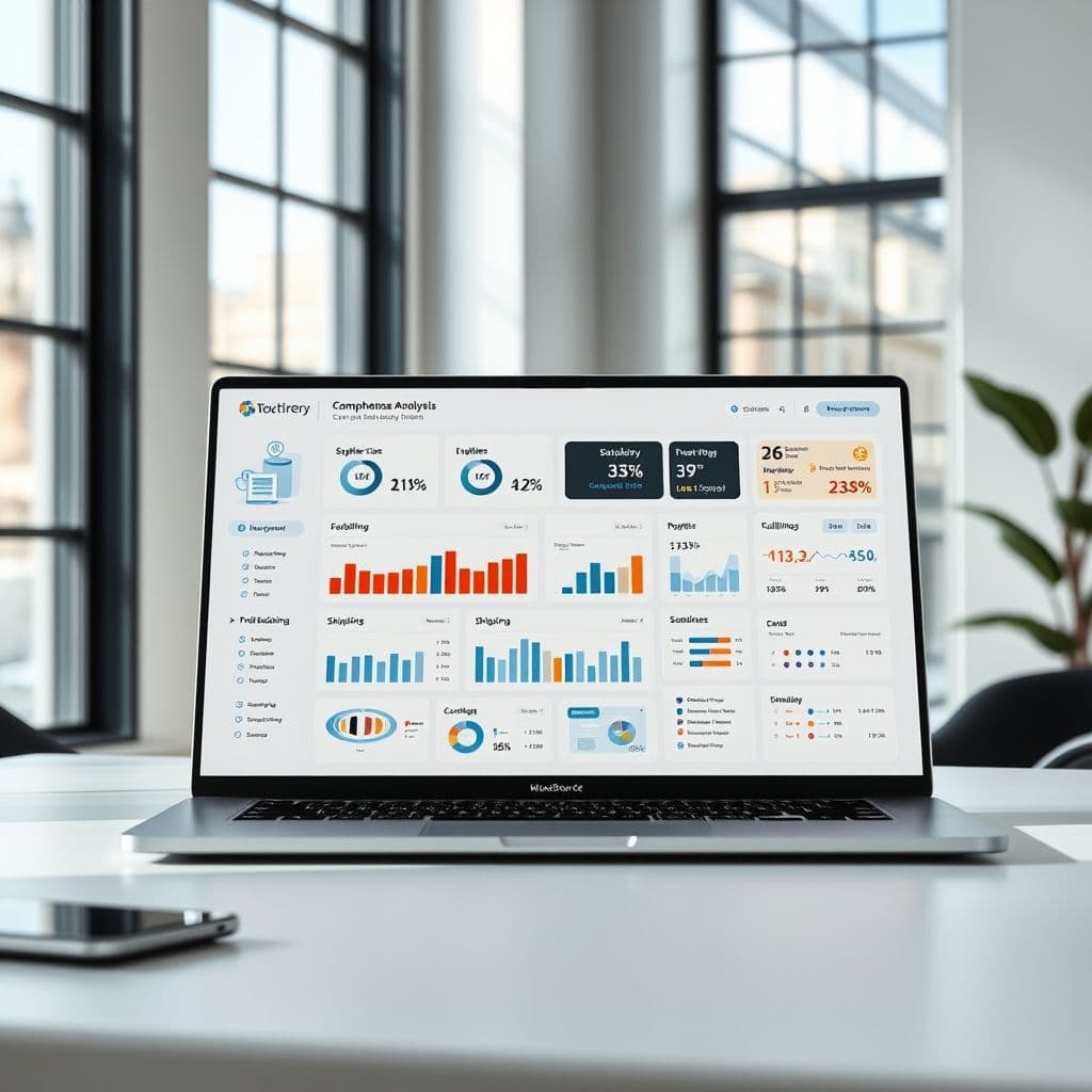 Conceptual interface of Amazon FBA management dashboard