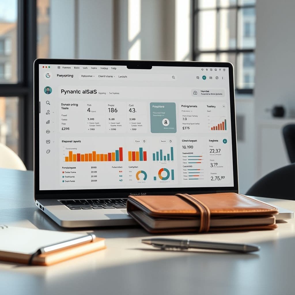A sleek dashboard of a SaaS platform for social media managers.