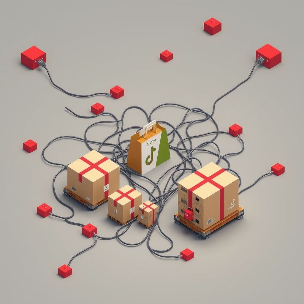 Complex web of ecommerce connections causing frustration